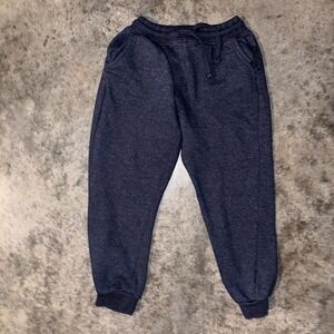 Joe's Sweatpants Girls Medium Navy Blue Drawstring Athletic Wear Tapered Leg